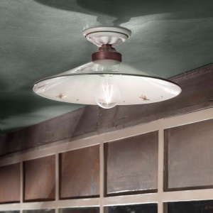 Plafoniera design clasic realizata manual ASTI 35cm - Img 2