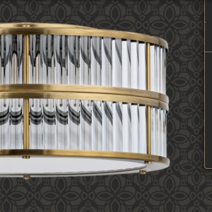 Plafoniera design LUX realizata manual LAVONE II, 44cm 87720 universul-luminii.ro