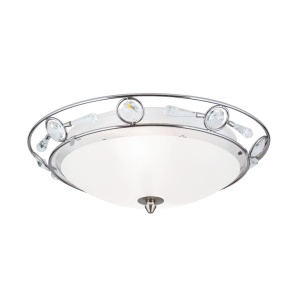Plafoniera design modern OPALDESIGN 38cm, satin 163580 universul-luminii.ro