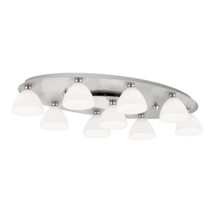 Plafoniera design modern OPALDESIGN 9L, satin 163450 universul-luminii.ro