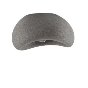 Plafoniera design modern, Stone Gray, AERE, L 40cm