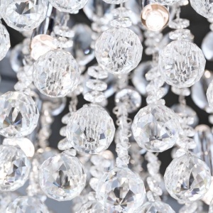 Plafoniera eleganta cristal K9 diam. 62cm Gloria DLU 2378/9/62 chrom OR 52860 universul-luminii.ro