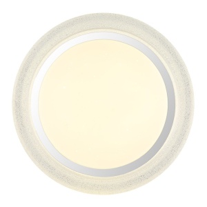 Plafoniera LED alba cu plastic sparkle MARCIA 592090 universul-luminii.ro