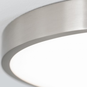 Plafoniera LED Bully 24cm satin chrome 197100 universul-luminii.ro