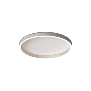 Plafoniera LED CCT, diametru 40cm, BRUSHED SILVER ZB-25161