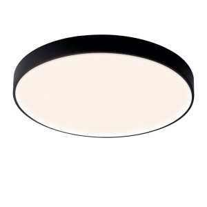 Plafoniera LED CCT, dimabila, diametru 50cm, negru, CUMBUCO II MA-8839