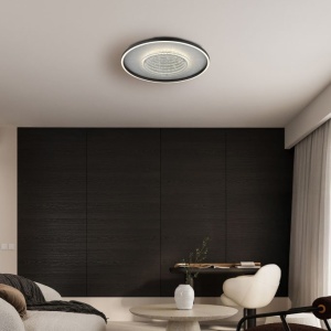 Plafoniera LED CCT sticla oglinda cu efect 3D MIRRORA