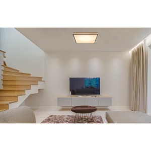 Plafoniera LED cu aspect lemn design slim DORO 36W 105900 universul-luminii.ro