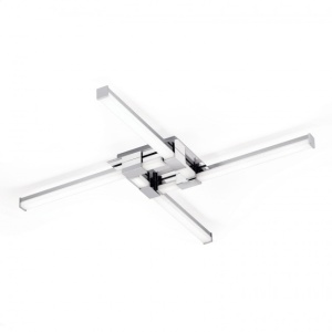 Plafoniera LED cu protectie IP44 Argo DL 7-636/4 chrom OR 68740 universul-luminii.ro