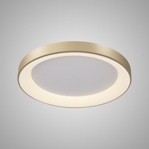 Plafoniera LED cu telecomanda design circular NISEKO II Gold 78cm 131160 universul-luminii.ro