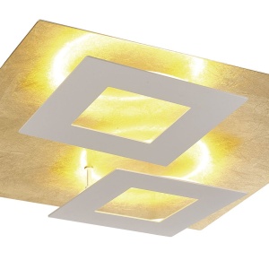 Plafoniera LED design ambiental DALIA White/ gold 131720 universul-luminii.ro