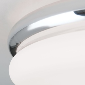 Plafoniera LED design circular JAMES D-32cm crom/opal - Img 6