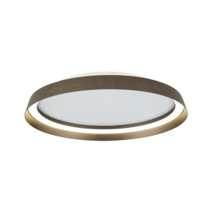 Plafoniera LED design circular MANTA D-45cm bronz 155720 universul-luminii.ro