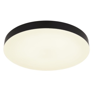 Plafoniera LED design circular MATTHEW negru