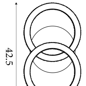 Plafoniera LED design circular Specs 630910 universul-luminii.ro