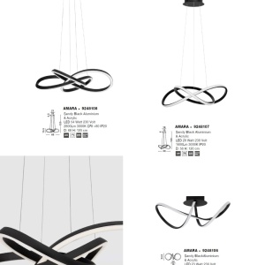 Plafoniera LED design modern AMARA 205250 universul-luminii.ro