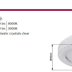 Plafoniera LED design modern LIAMI 241160 universul-luminii.ro