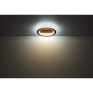 Plafoniera LED design modern Mattia negru mat - Img 5