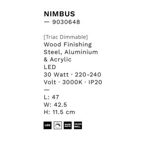 Plafoniera LED design modern NIMBUS - Img 2