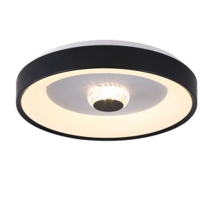 Plafoniera LED design modern Polka negru