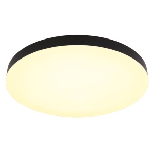 Plafoniera LED design modern simplu MATTHEW D-50cm negru/opal - Img 5