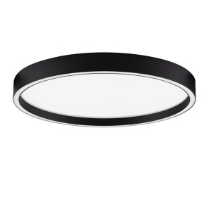 Plafoniera LED design slim ISTOS negru D-50cm