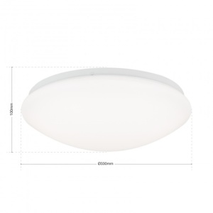 Plafoniera LED diametru 35cm, Nedo NU 9-387/35B opal OR 197700 universul-luminii.ro