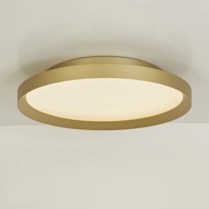 Plafoniera LED dimabila CCT 3000/4000K Prisma 35 auriu - Img 2