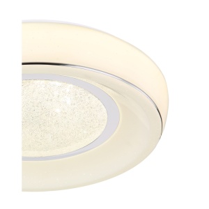 Plafoniera LED dimabila cu telecomanda design modern MICKEY diametru:39cm 483110-18 GL 87970 universul-luminii.ro
