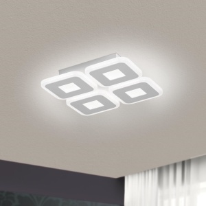 Plafoniera LED dimabila design modern Domino 27x27cm 93880 universul-luminii.ro