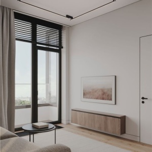 Plafoniera LED directionabila BRIANA negru - Img 2