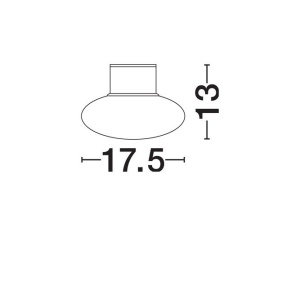 Plafoniera LED iluminat exterior moderrn IP565 ALI 558760 universul-luminii.ro