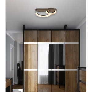 Plafoniera LED metal maro cafeniu SYRAKUS - Img 2