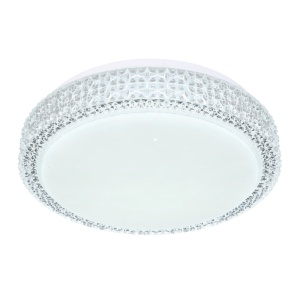 Plafoniera LED moderna cu decor stralucitor OVI 12W 202910 universul-luminii.ro