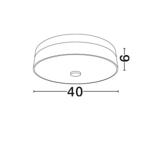 Plafoniera LED SERITA 40cm - Img 2