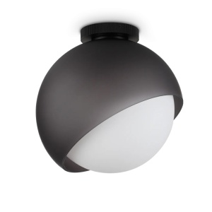 Plafoniera moderna BLOOM PL1 D30 NERO