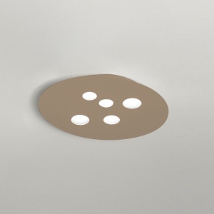 Plafoniera moderna Luna 50x60cm, alb sau gri 147400 universul-luminii.ro