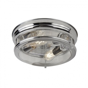 Plafoniera pentru baie IP44 35cm Glasgow crom 5182CC SRT