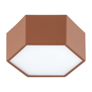 Plafoniera, Spot aplicat LED LIBERO teracota
