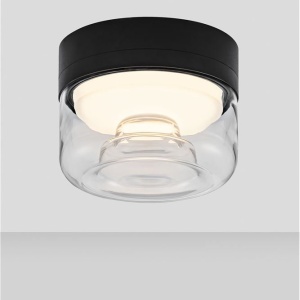Plafoniera stil minimalist Doris negru - Img 3