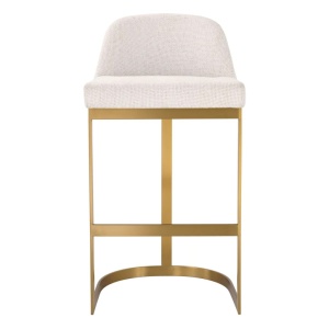 Scaun de bar design LUX, Bar Stool Condos alb - Img 3