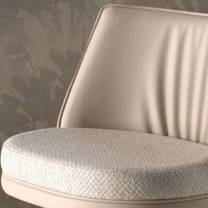 Scaun de bar pivotant cu inaltime reglabila Stool crem - Img 10