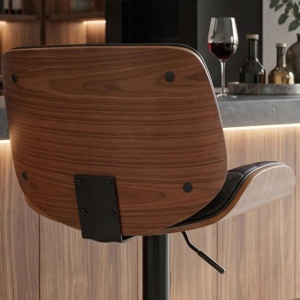 Scaun de bar pivotant, inaltime reglabila, CHICAGO - Img 3