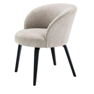 Scaun design elegant LUX Vichy, sisley bej 115104 HZ - Img 4