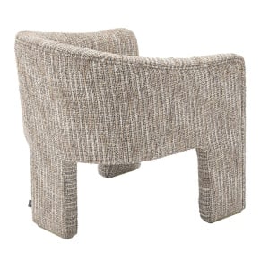 Scaun design LUX Pebbles, bej mademoiselle 115538 HZ - Img 4