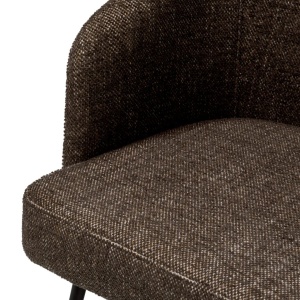 Scaun elegant design LUX Aiden, Renato brown - Img 5