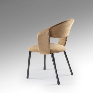 Scaun modern design LUX Willy camel - Img 2