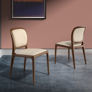 Scaun modern stil avangardist Cream - Img 6