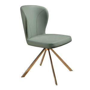 Scaun pivotant piele sintetica verde deschis Chair