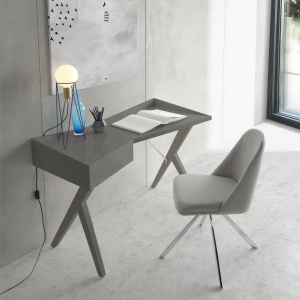 Scaun pivotant tapitat design italian Dublin AC-F3216 - Img 9